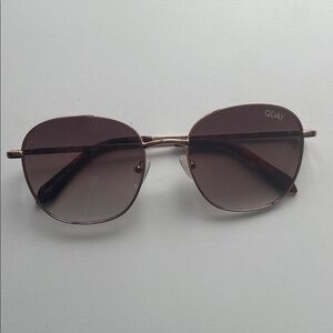 Quay Australia Rose Gold Sunglasses